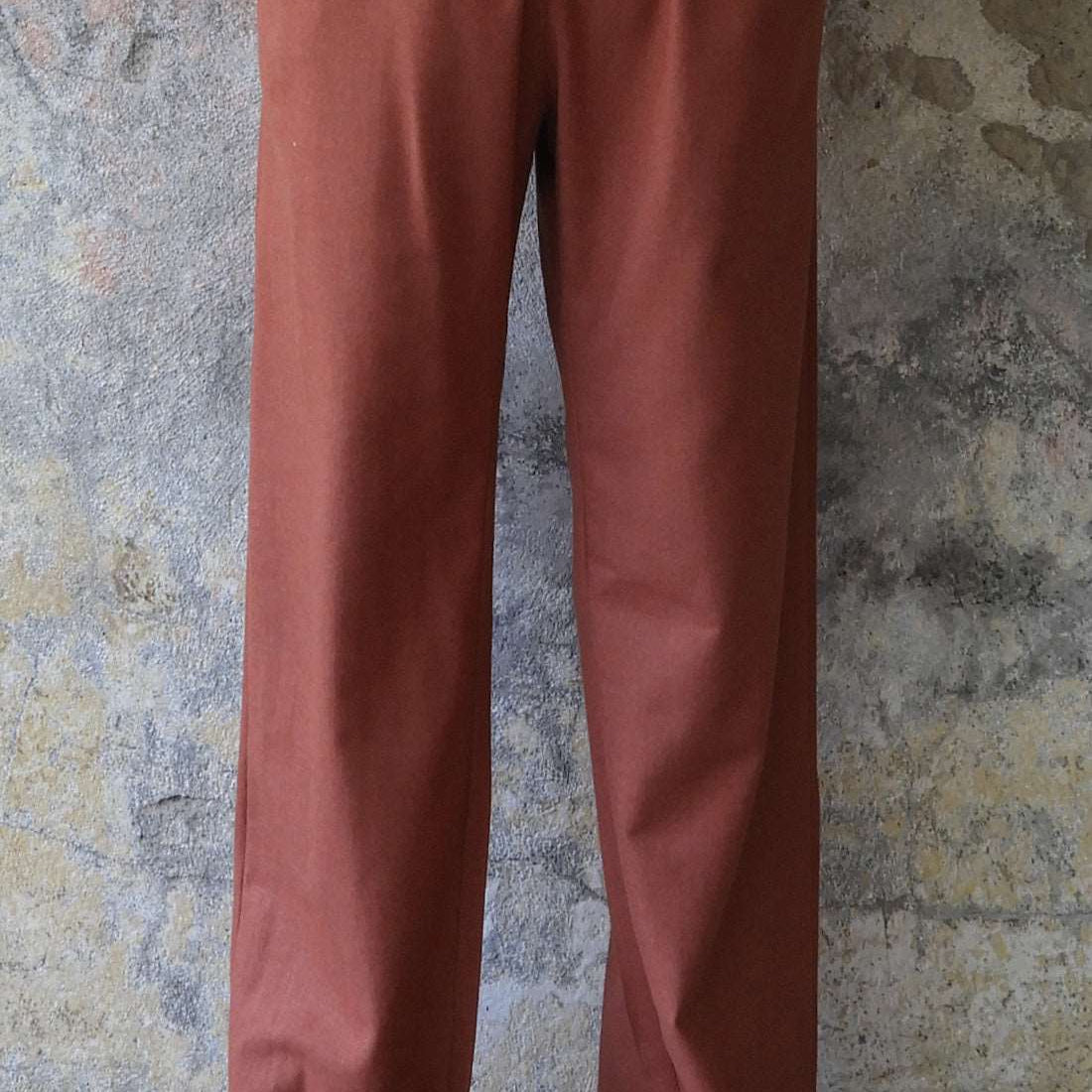 Odana's | Sustainable Gifts | BEACH Men's Linen Blend Pants (Windsor Tan, Terra Cotta) Terra Cotta | Linen Pants | Sustainable Fashion
