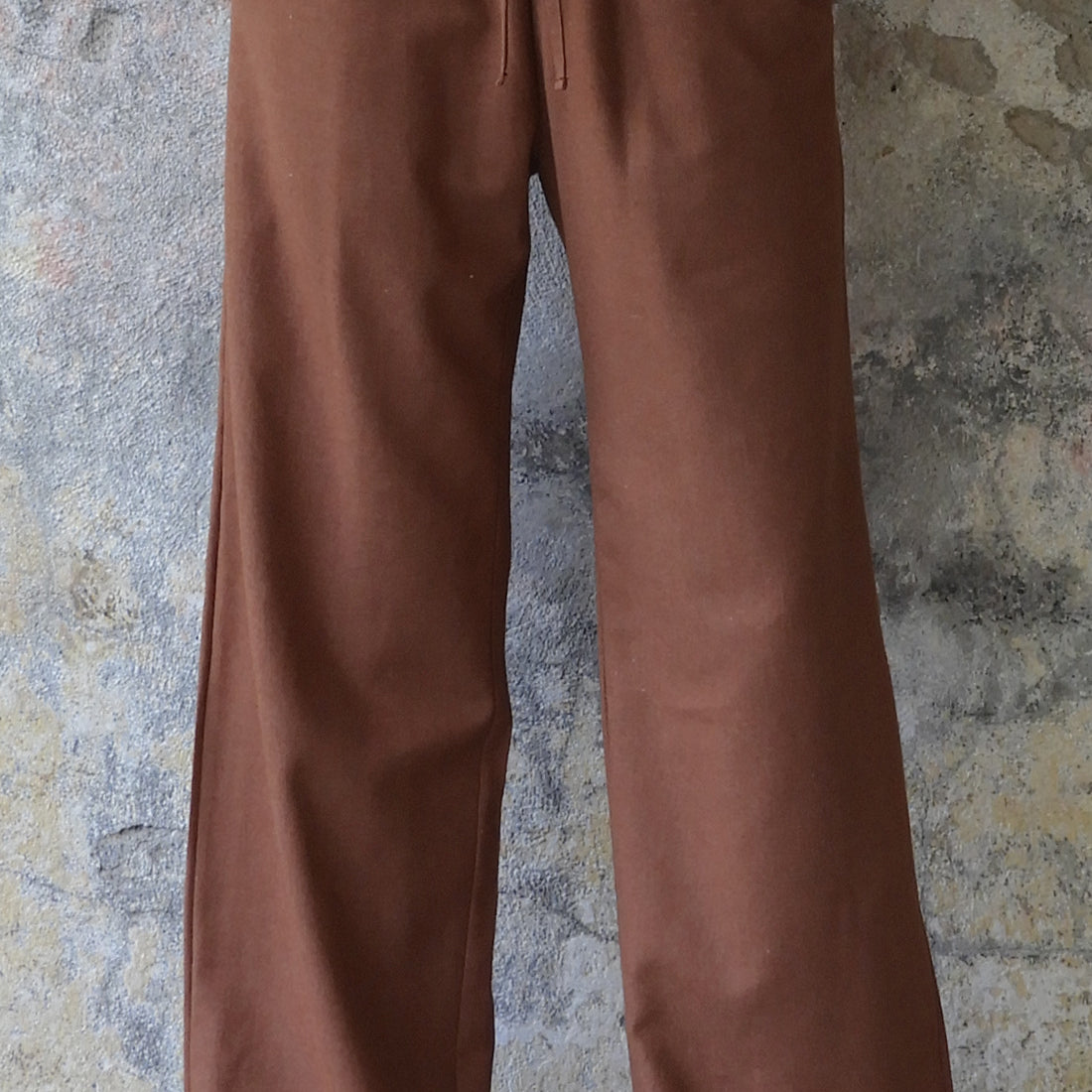 Odana's | Sustainable Gifts | TRINITY Linen Blend Women's Pants (Burnt Orange, Brown) Brown | Harem Pants | Sustainable Fashion