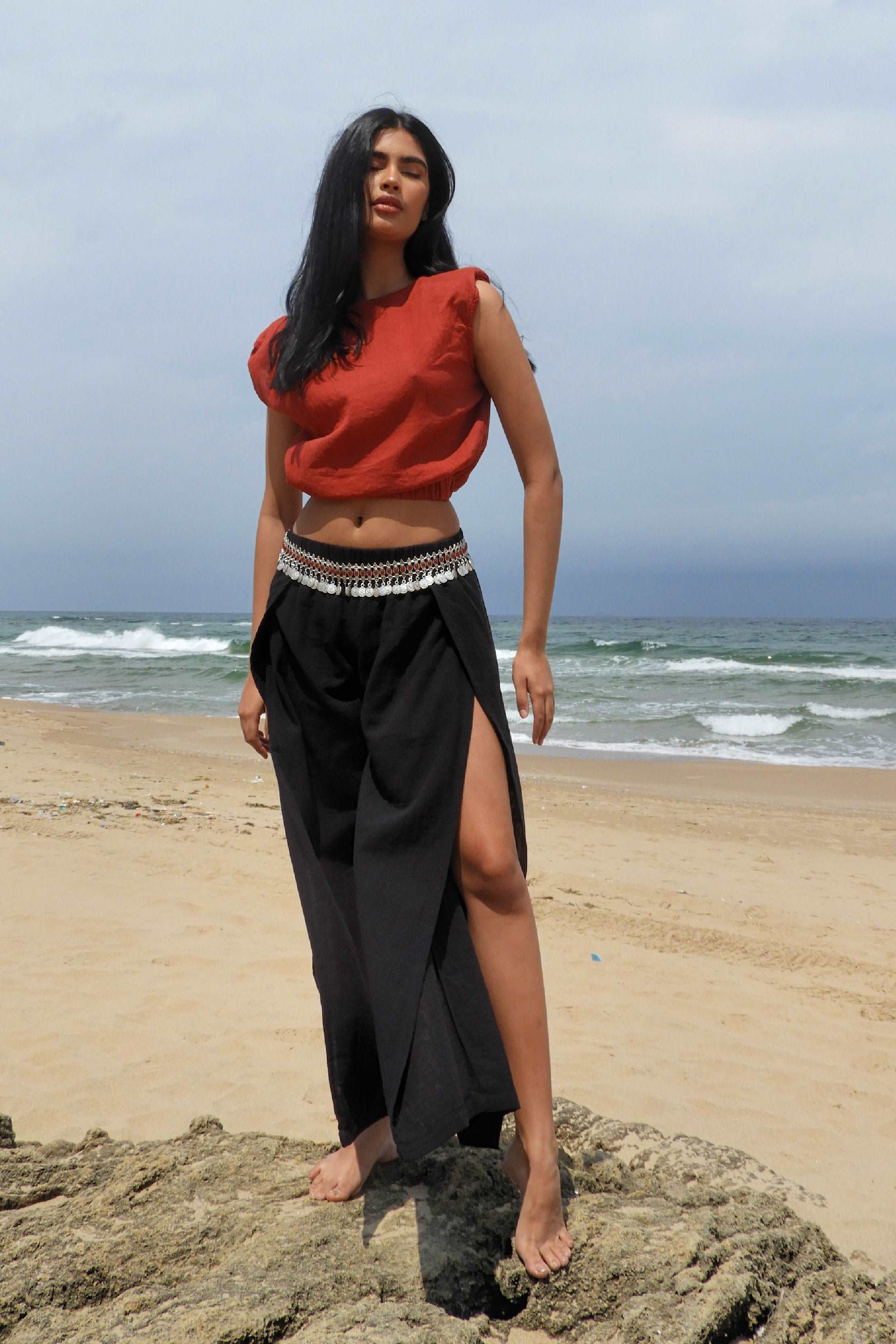 Sustainable  | FUSION Slit Pants by Odana's