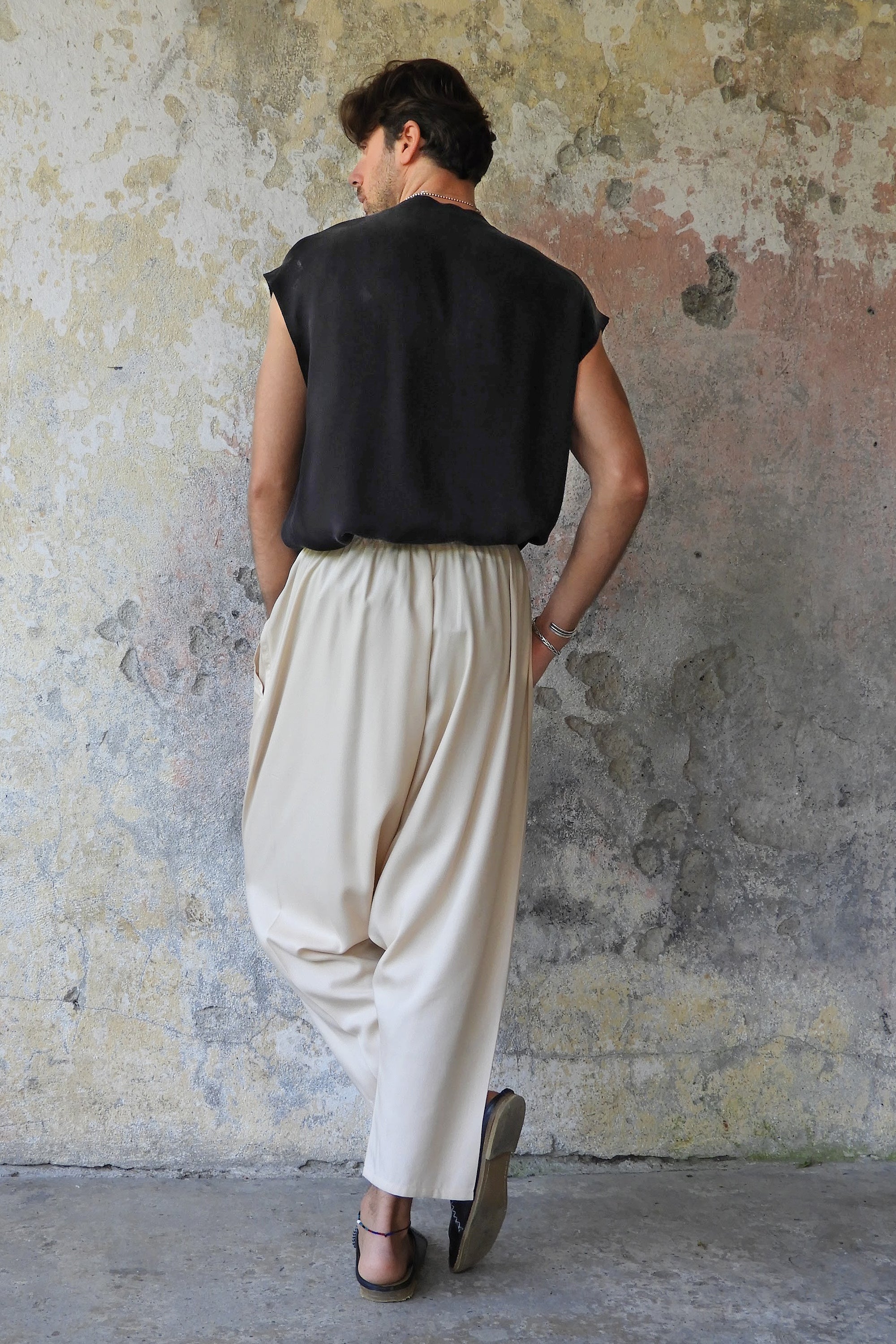 Odana's | Sustainable Gifts | RUMI Men's Harem Pants | Harem Pants | Sustainable Fashion