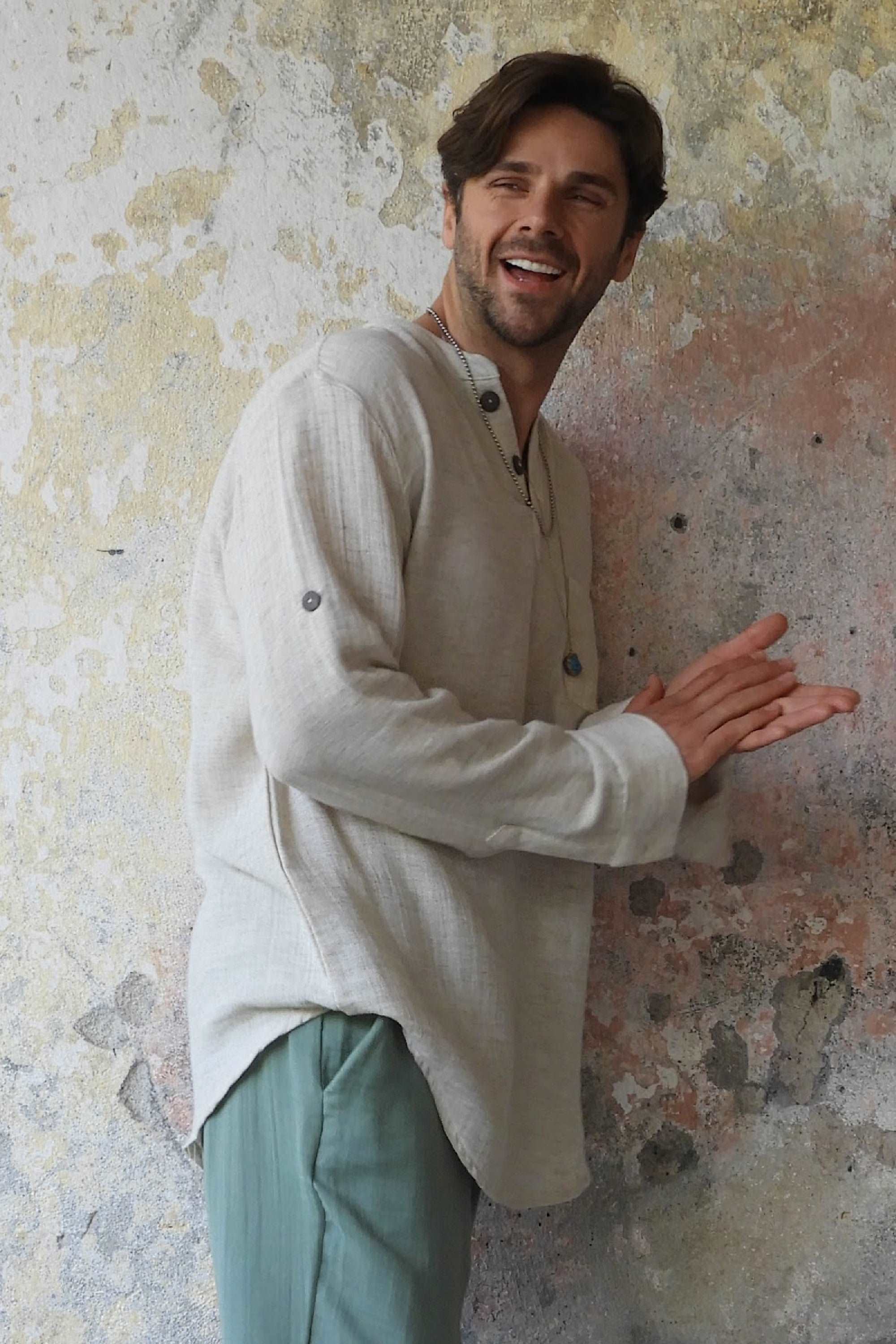 Odana's | Sustainable Gifts | CEREMONY Men's Hemp Shirt | Shirts | Sustainable Fashion