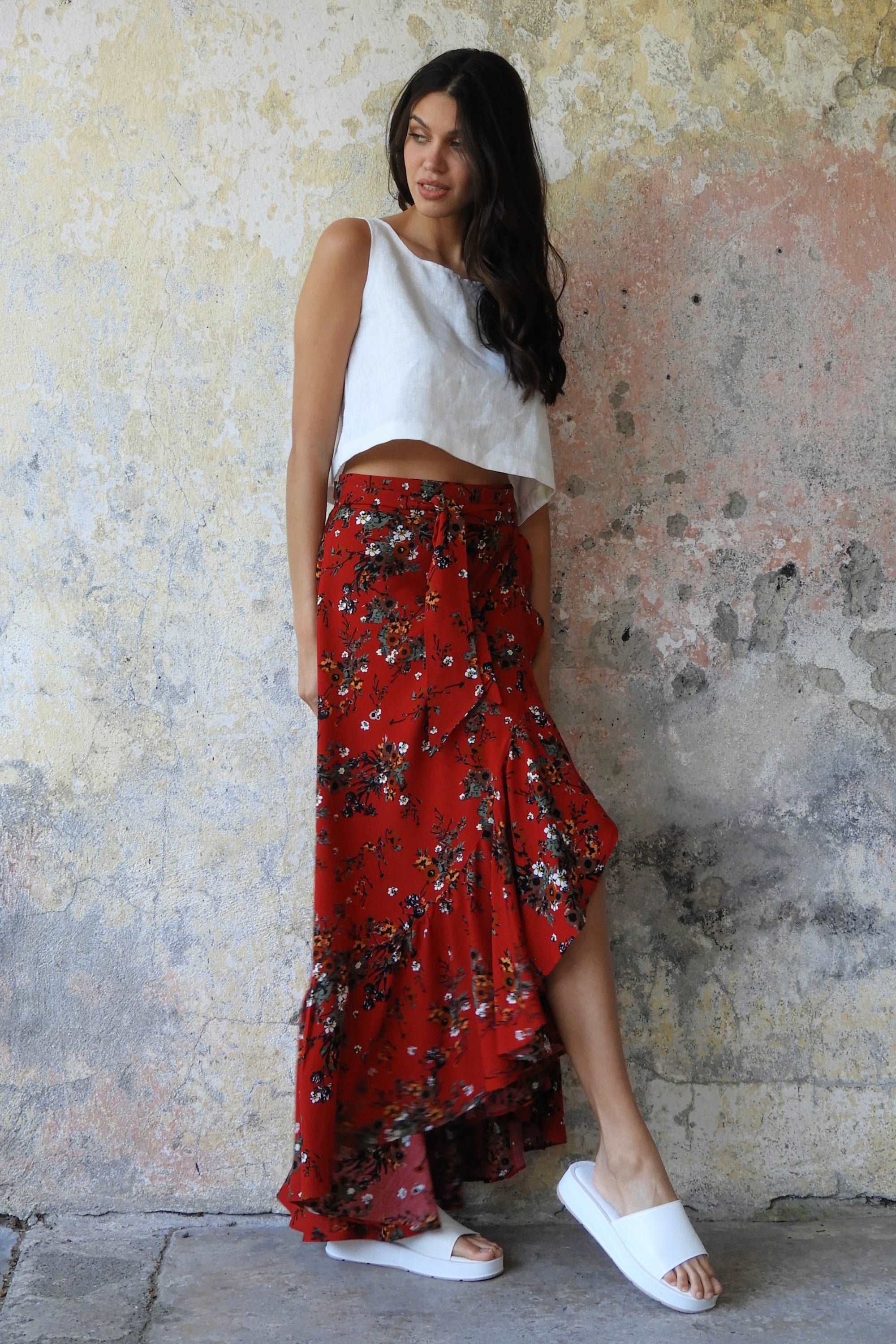 Odana's | Sustainable Gifts | FESTIVAL Wrap Skirt | Wrap Skirt | Sustainable Fashion