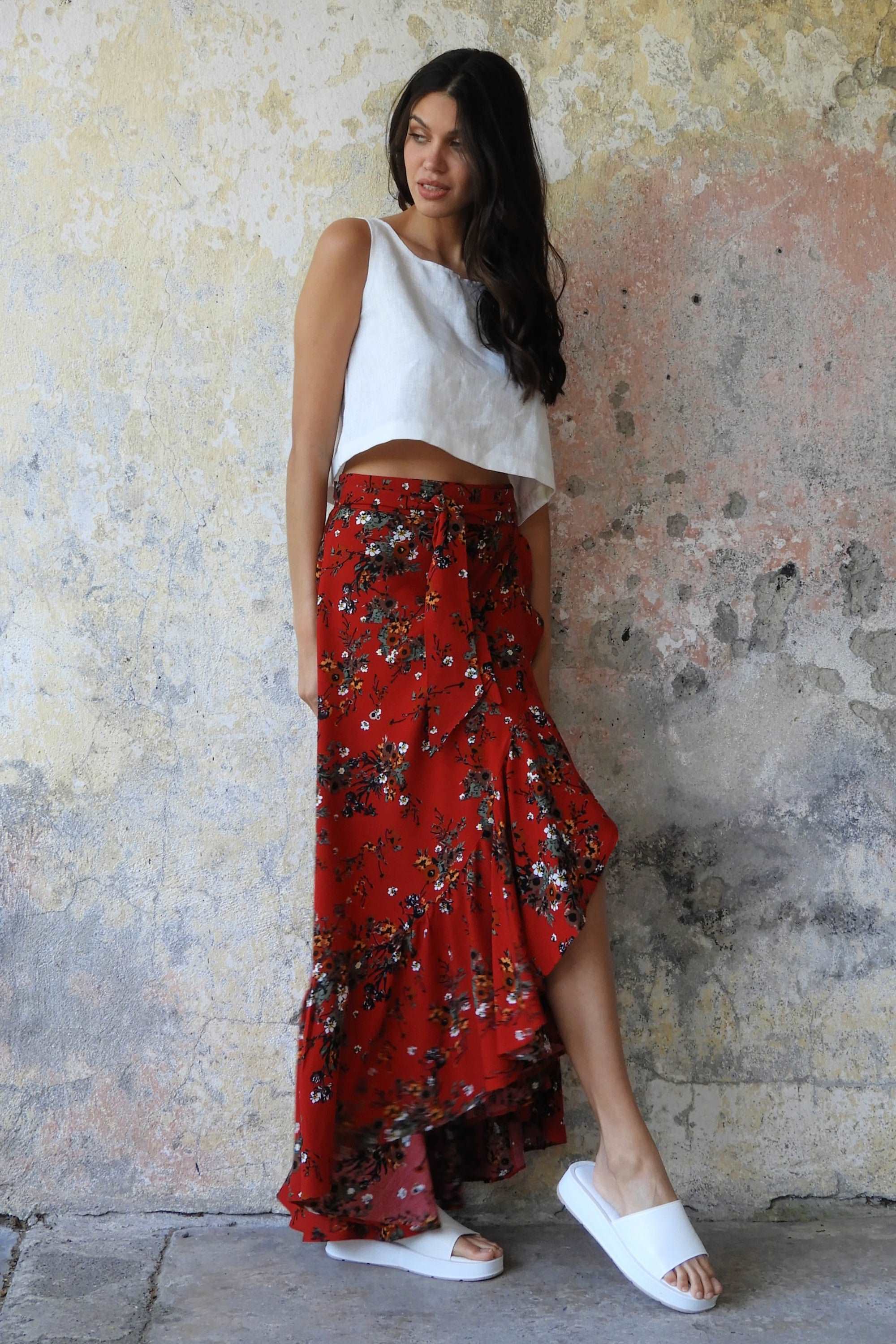 Sustainable  | FESTIVAL Wrap Skirt by Odana's
