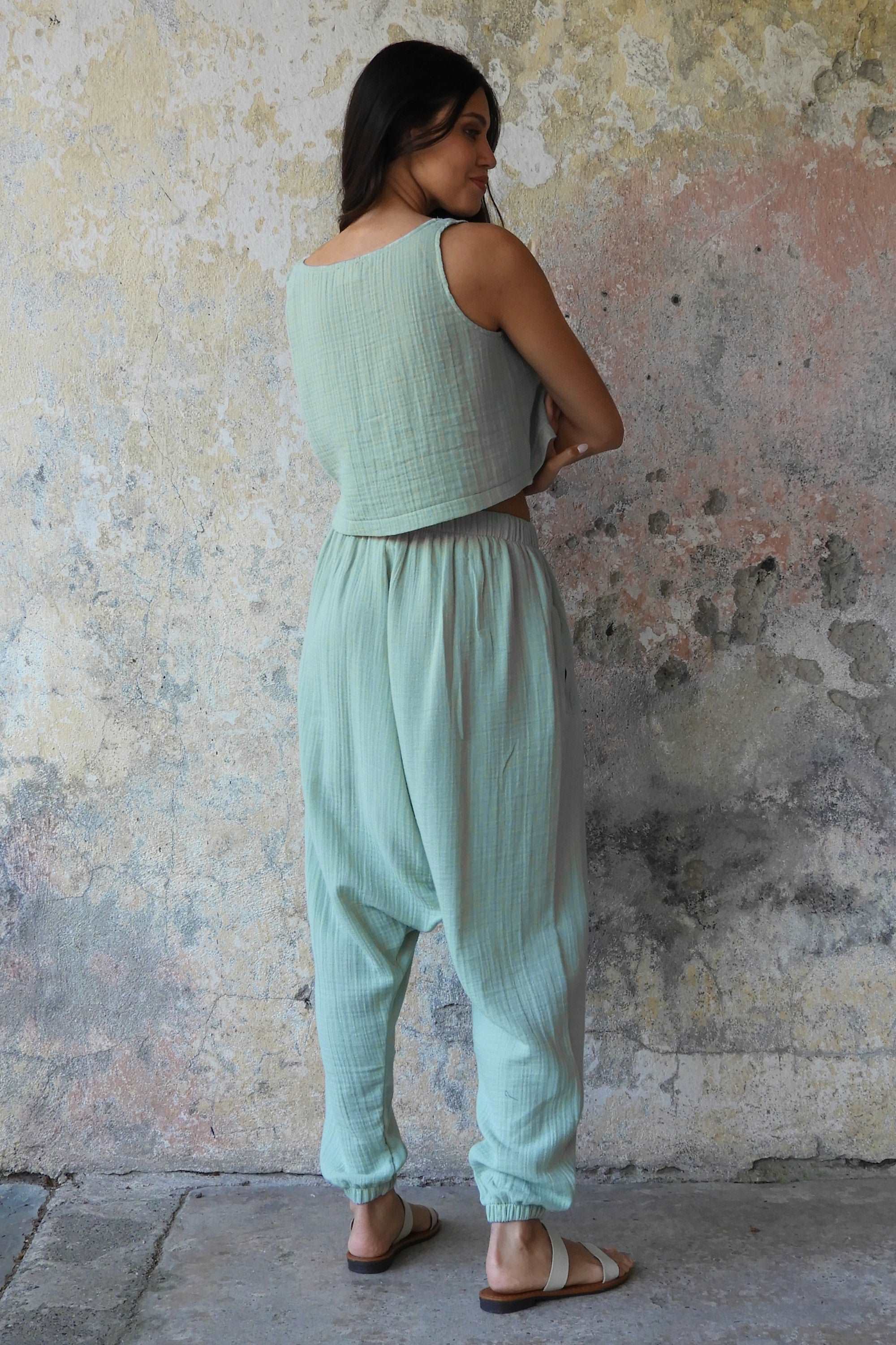 Odana's | Sustainable Gifts | BLOOM Organic Women's Double Gauze Top | Tube Top | Sustainable Fashion