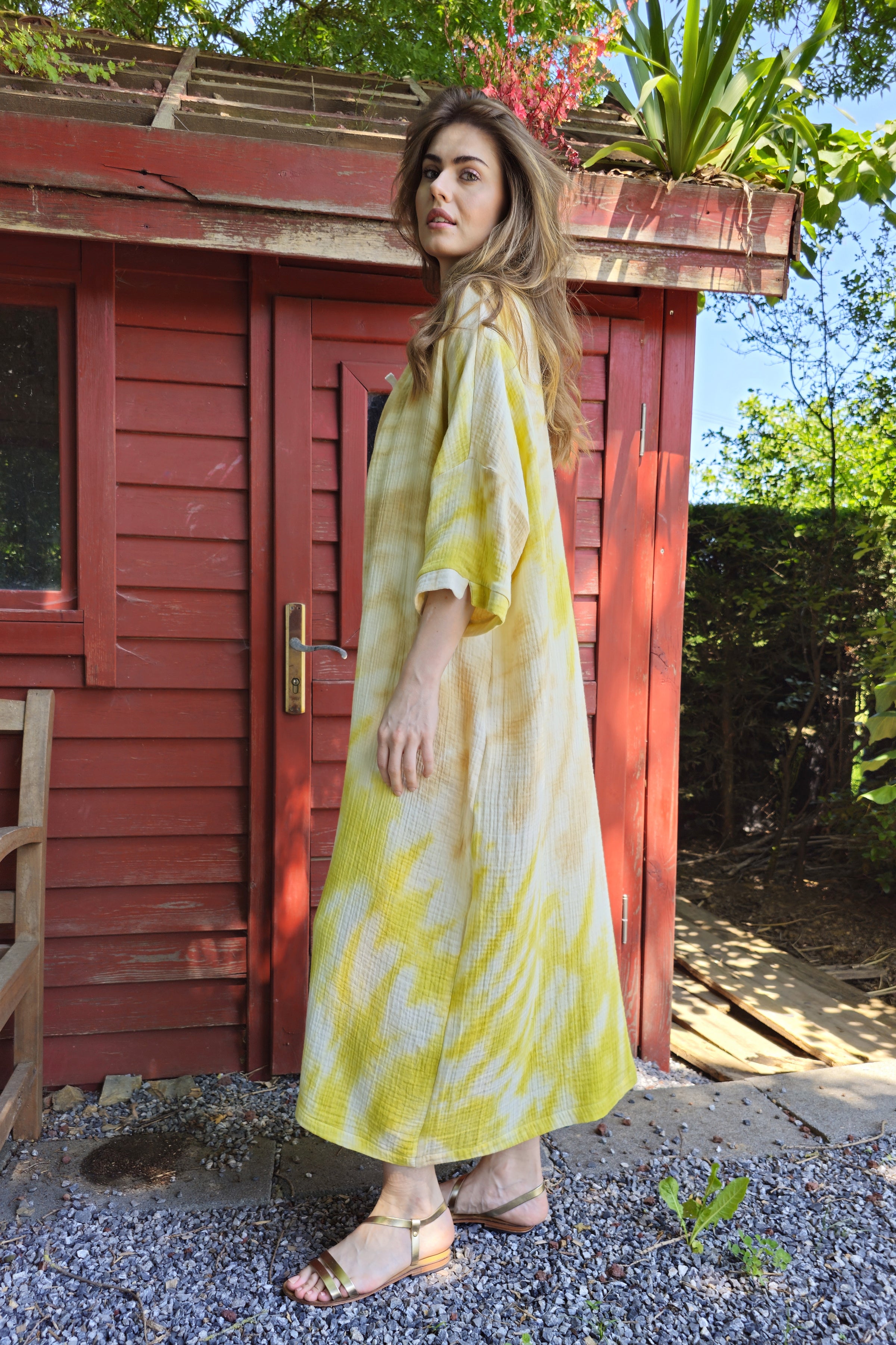 Odana's | Sustainable Gifts | HELIA Gauze Cotton Kimono For Women | Kimono | Sustainable Fashion