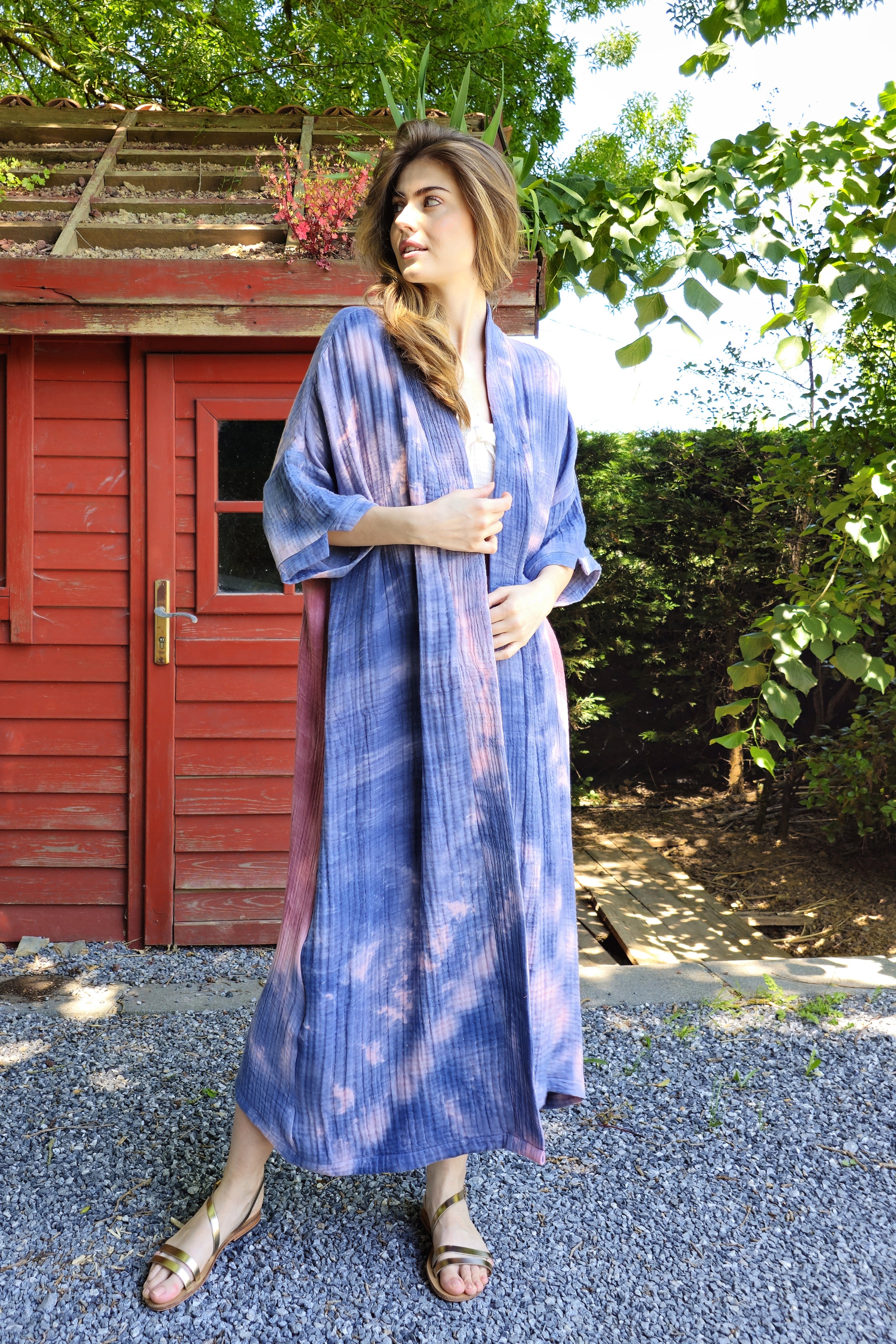 Odana's | Sustainable Gifts | EIRENE Gauze Cotton Kimono For Women | Kimono | Sustainable Fashion