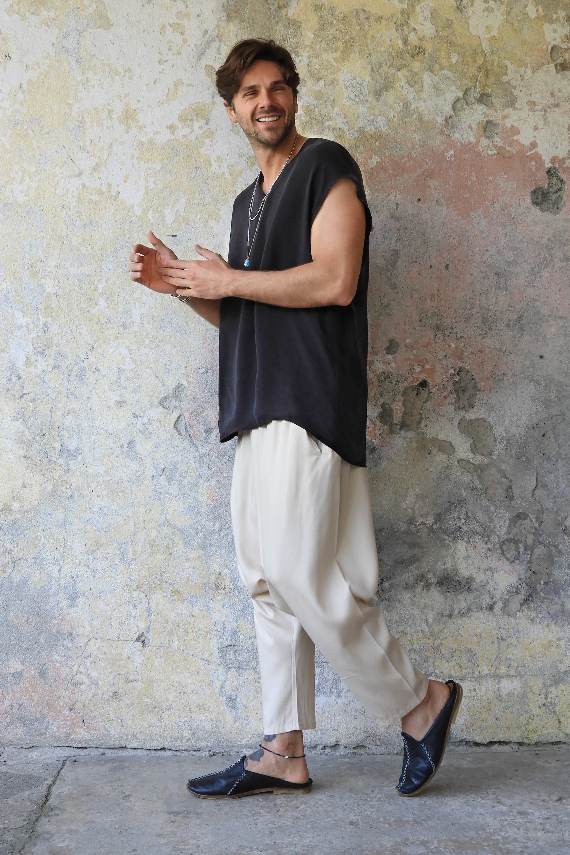 Odana's | Sustainable Gifts | RUMI Men's Harem Pants | Harem Pants | Sustainable Fashion
