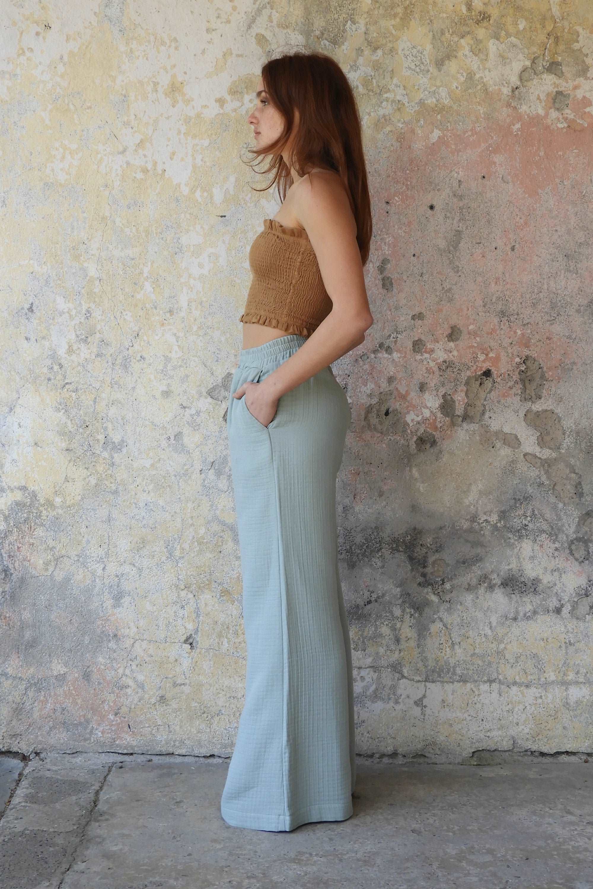 Odana's | Sustainable Gifts | LOTUS Women's Organic Gauze Cotton Tube Top | Tube Top | Sustainable Fashion