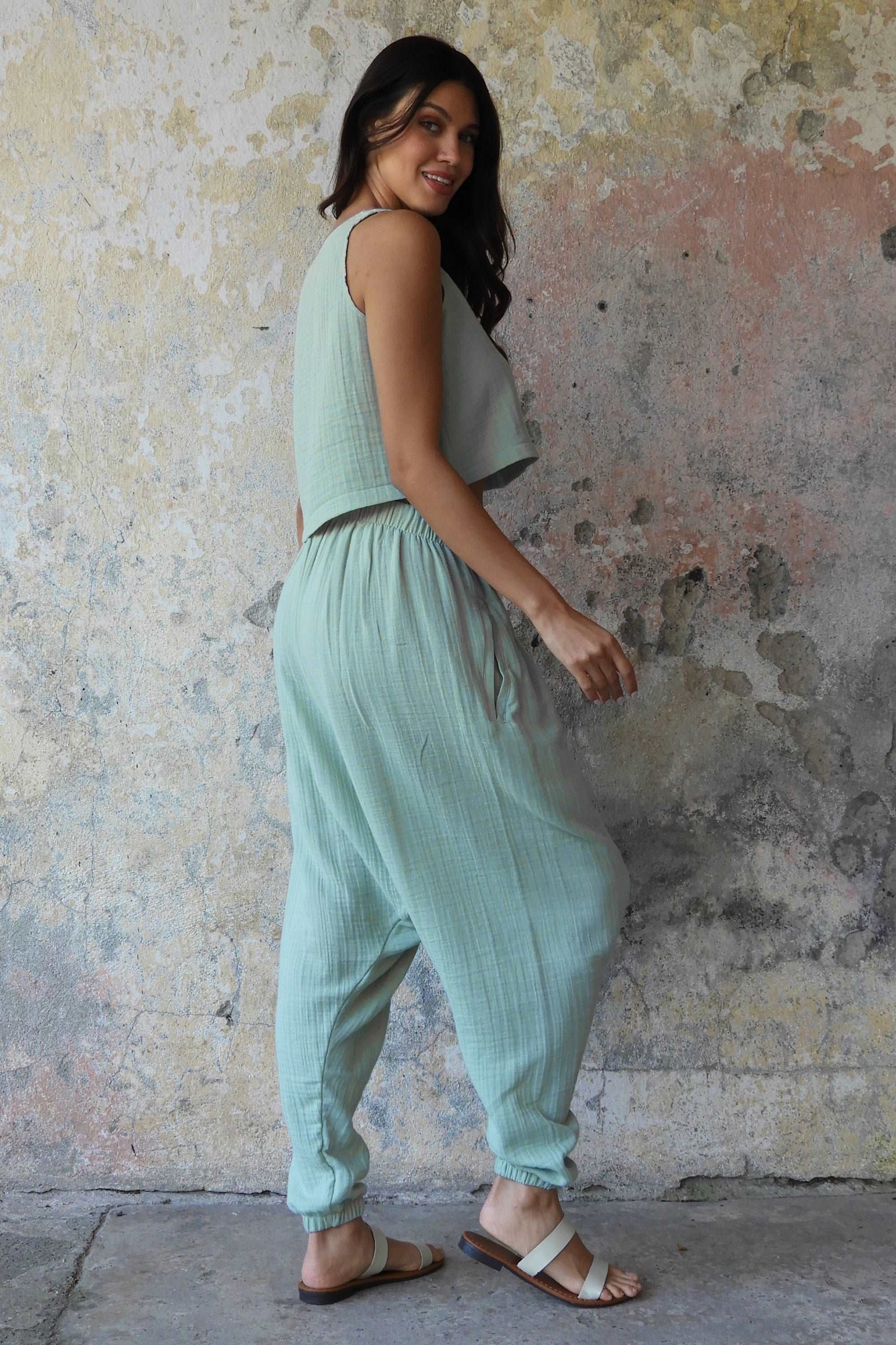 Odana's | Sustainable Gifts | BLOOM Organic Women's Double Gauze Top | Tube Top | Sustainable Fashion