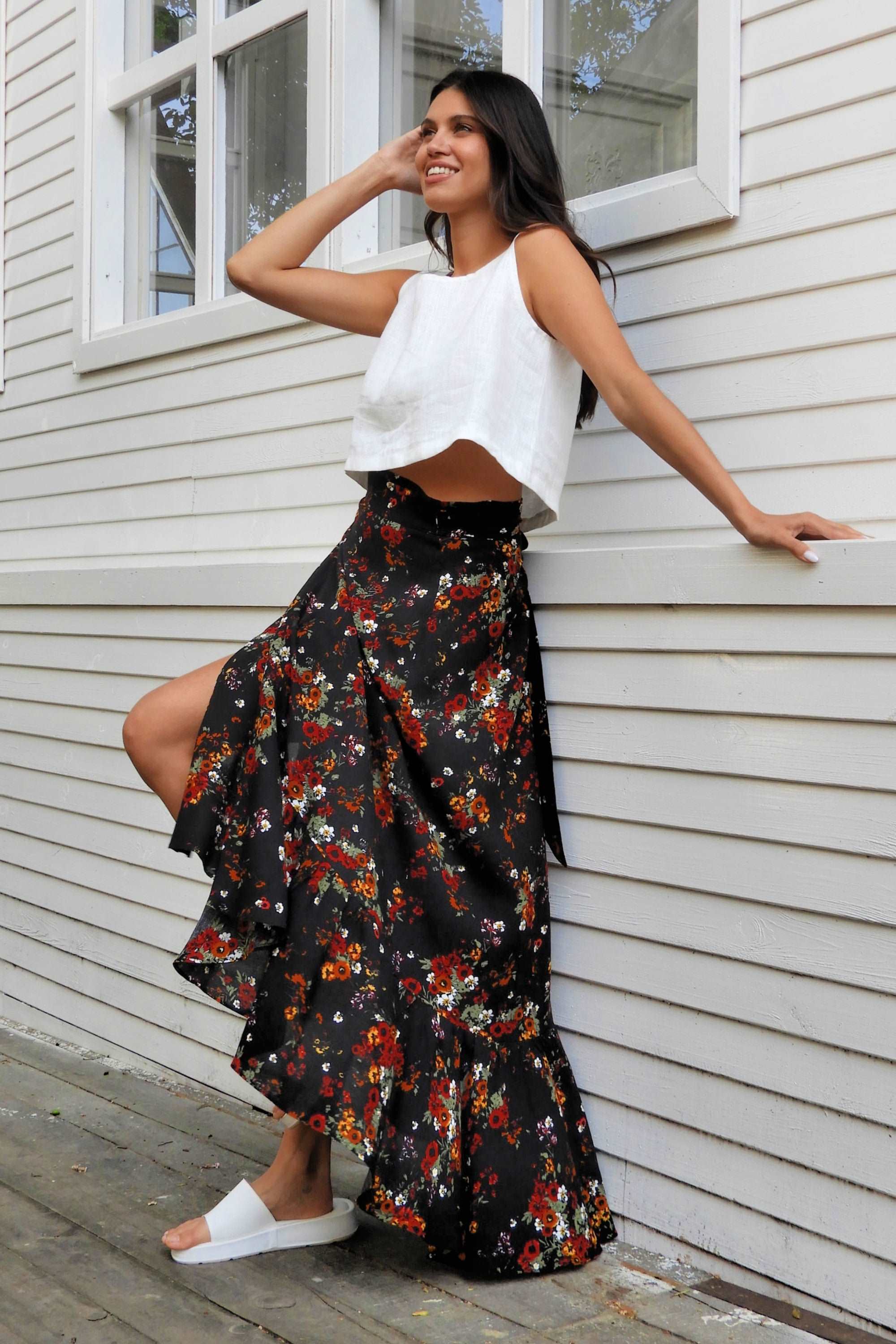 Odana's | Sustainable Gifts | FESTIVAL Wrap Skirt | Wrap Skirt | Sustainable Fashion