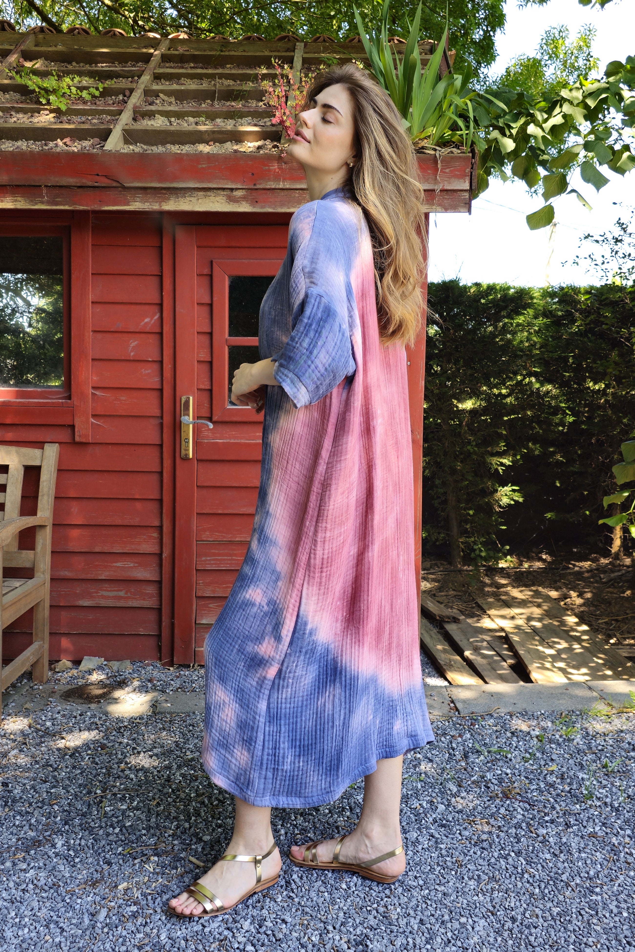 Odana's | Sustainable Gifts | EIRENE Gauze Cotton Kimono For Women | Kimono | Sustainable Fashion