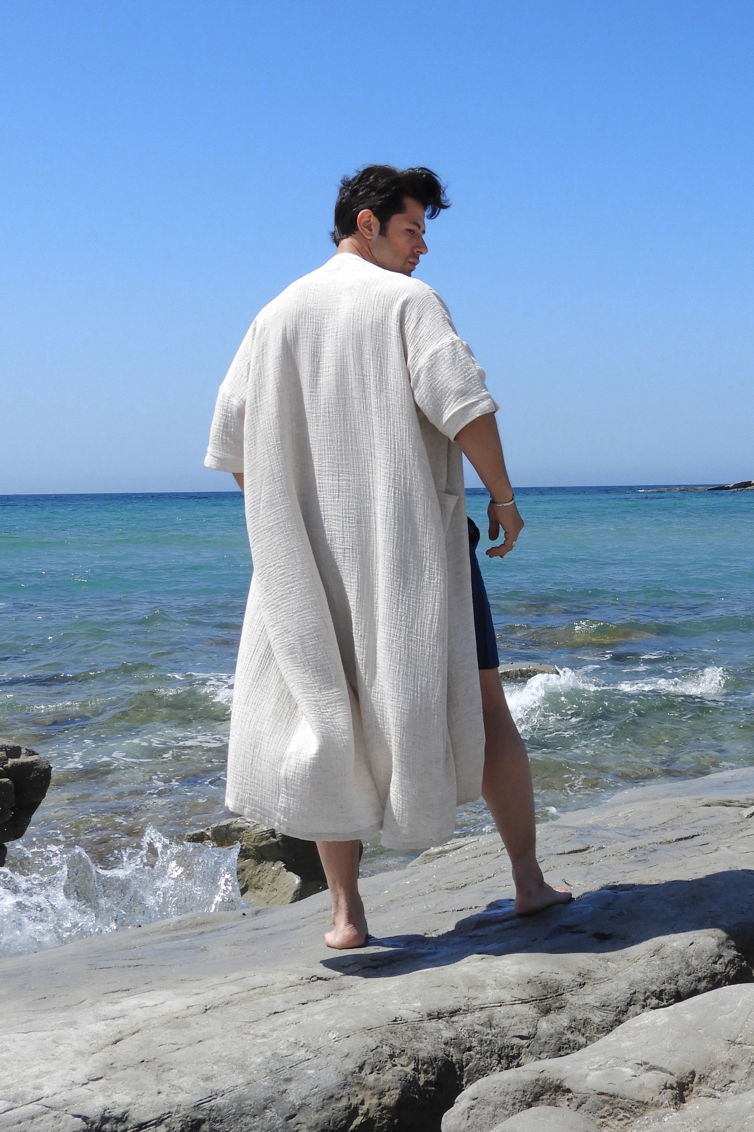 Odana's | Sustainable Gifts | APOLLO Hemp Kimono - Classic Long | Kimono | Sustainable Fashion