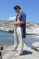 Odana's | Sustainable Gifts | PONTOS Linen And Cotton Blend Kimono Jacket | Kimono | Sustainable Fashion