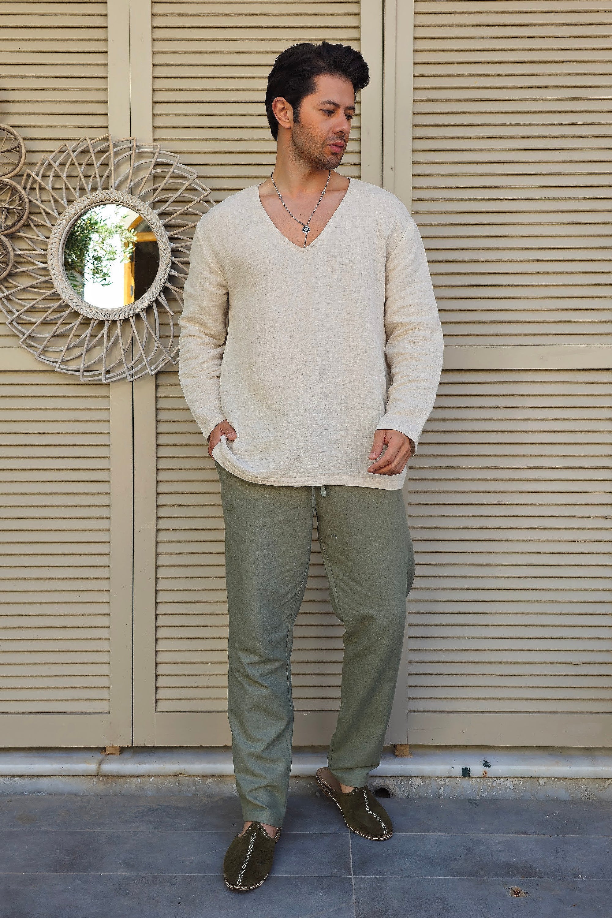 Odana's | Sustainable Gifts | ACHILLES Hemp Shirt | Shirts | Sustainable Fashion