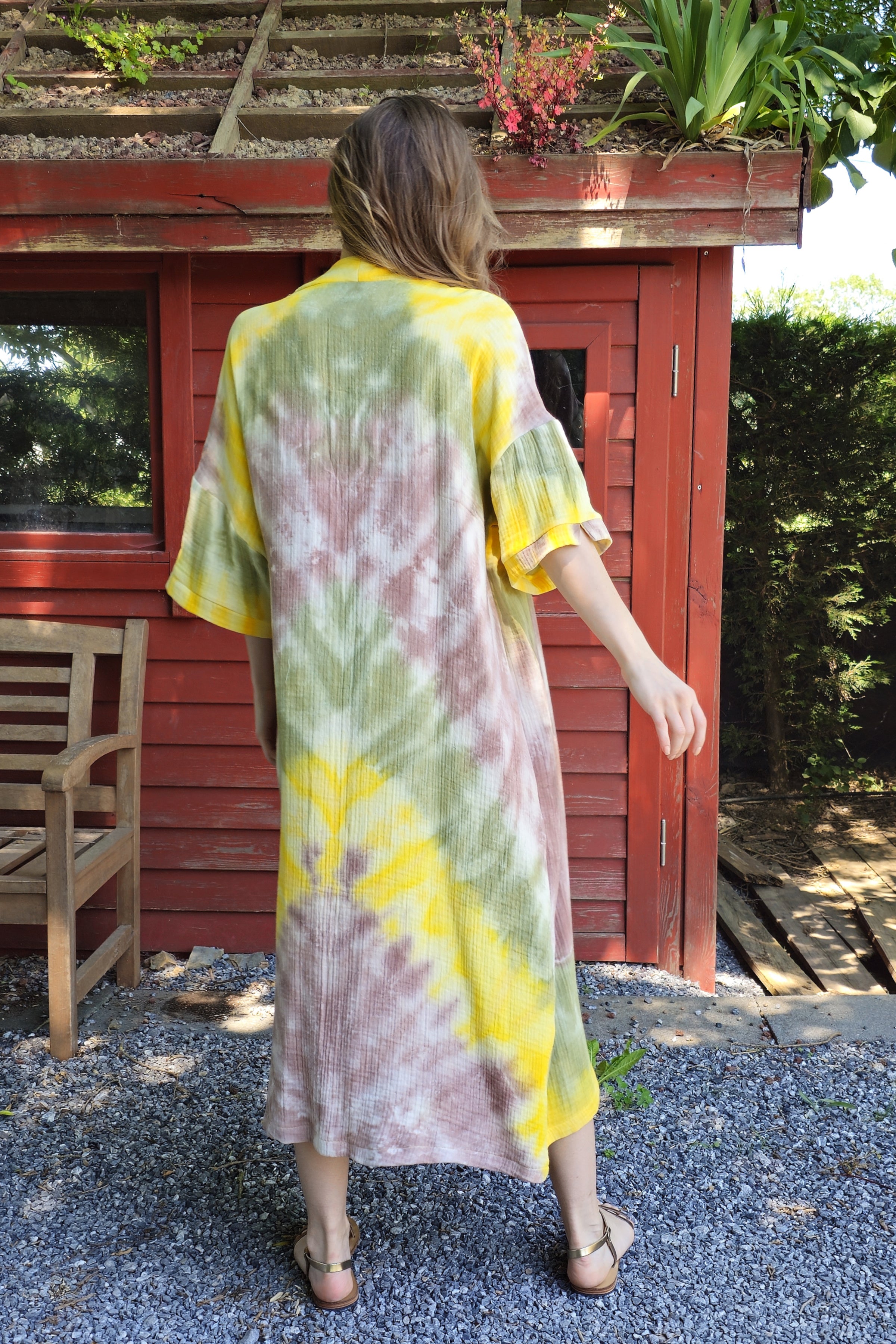 Odana's | Sustainable Gifts | RHEA Gauze Cotton Kimono For Women | Kimono | Sustainable Fashion