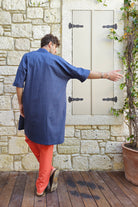 Odana's | Sustainable Gifts | PONTOS Linen And Cotton Blend Kimono Jacket | Kimono | Sustainable Fashion