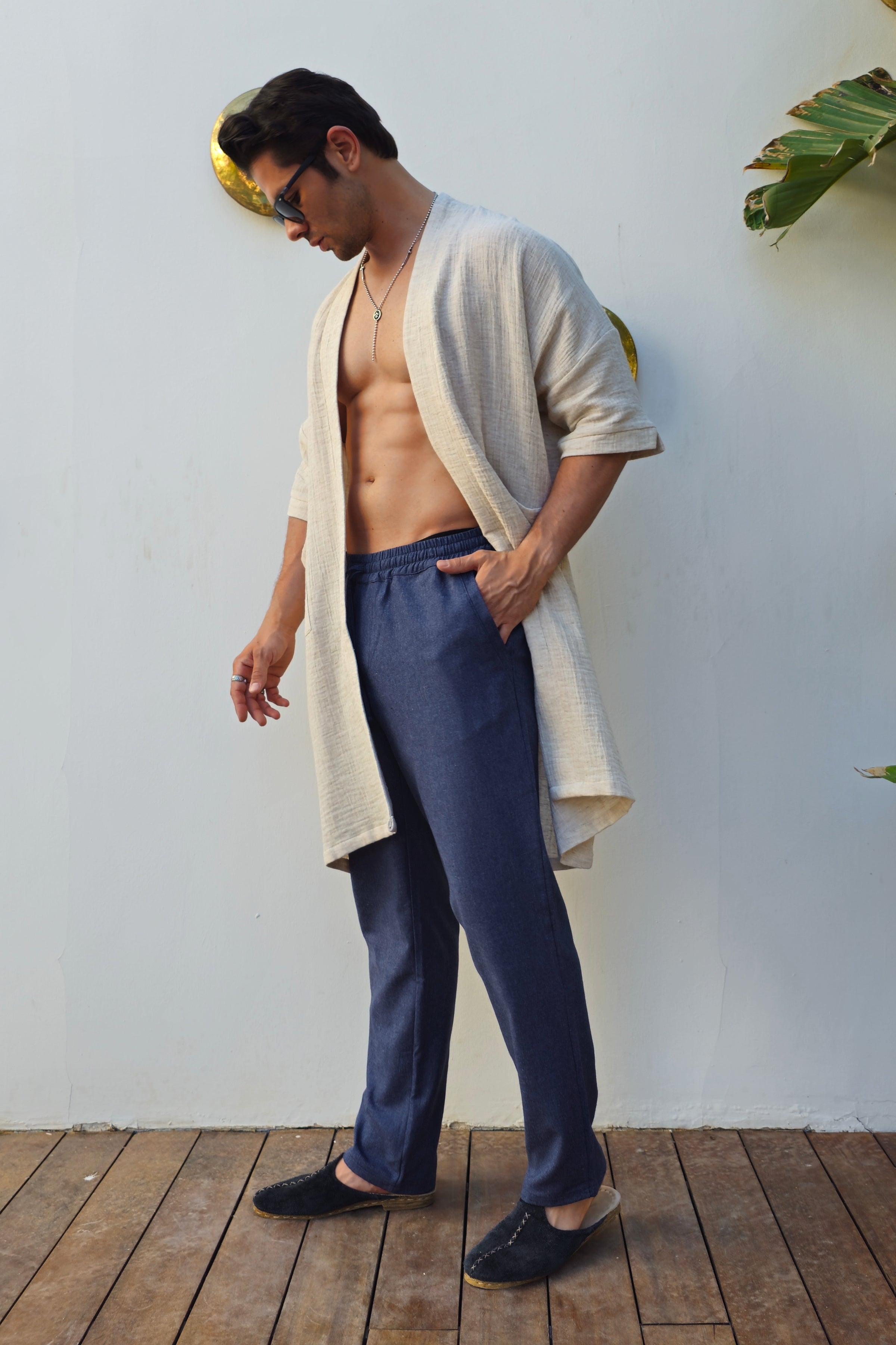 Odana's | Sustainable Gifts | APOLLO Hemp Kimono - Modern Short | Kimono | Sustainable Fashion
