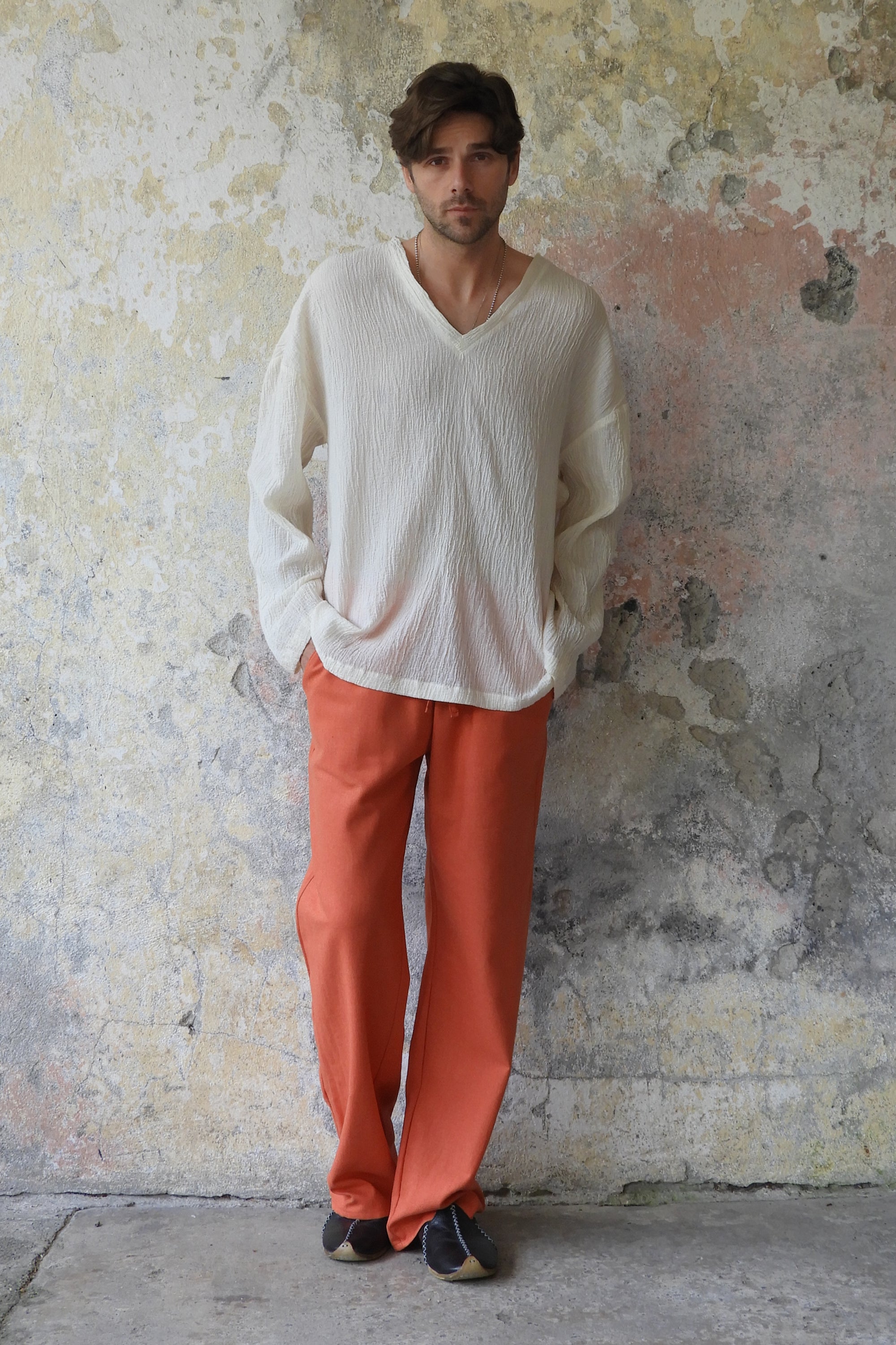 Odana's | Sustainable Gifts | PLAYA Men's Gauze Shirt | Cotton Shirts | Sustainable Fashion