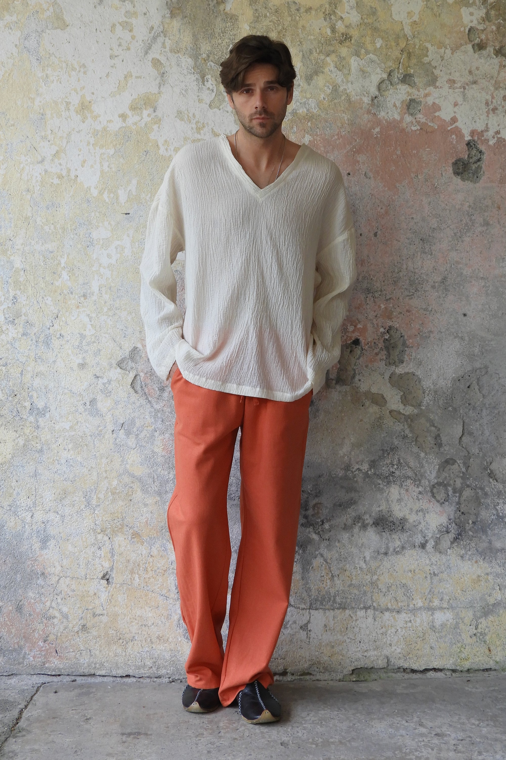 Odana's | PLAYA Men's Gauze Shirt | Cotton Shirts | Sustainable Fashion