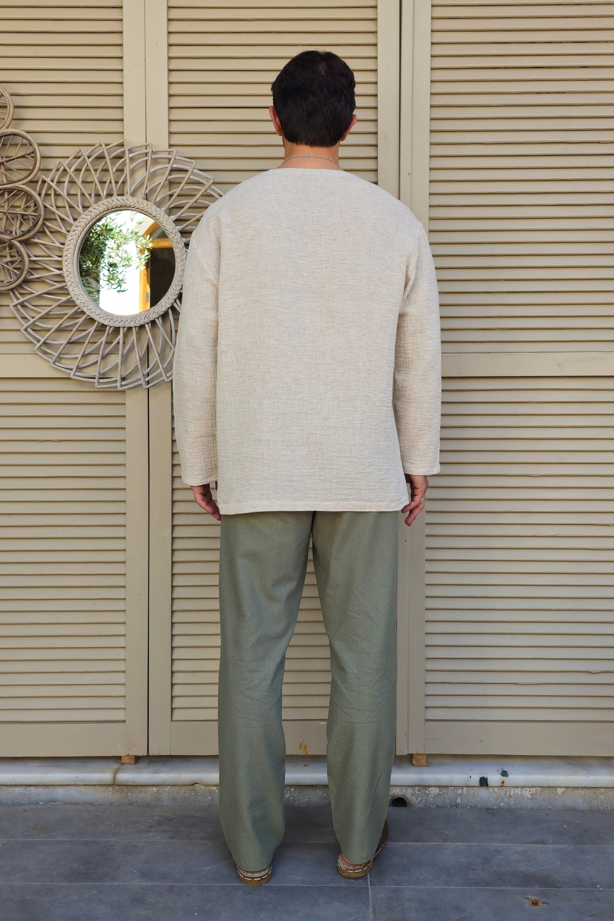 Odana's | Sustainable Gifts | ACHILLES Hemp Shirt | Shirts | Sustainable Fashion