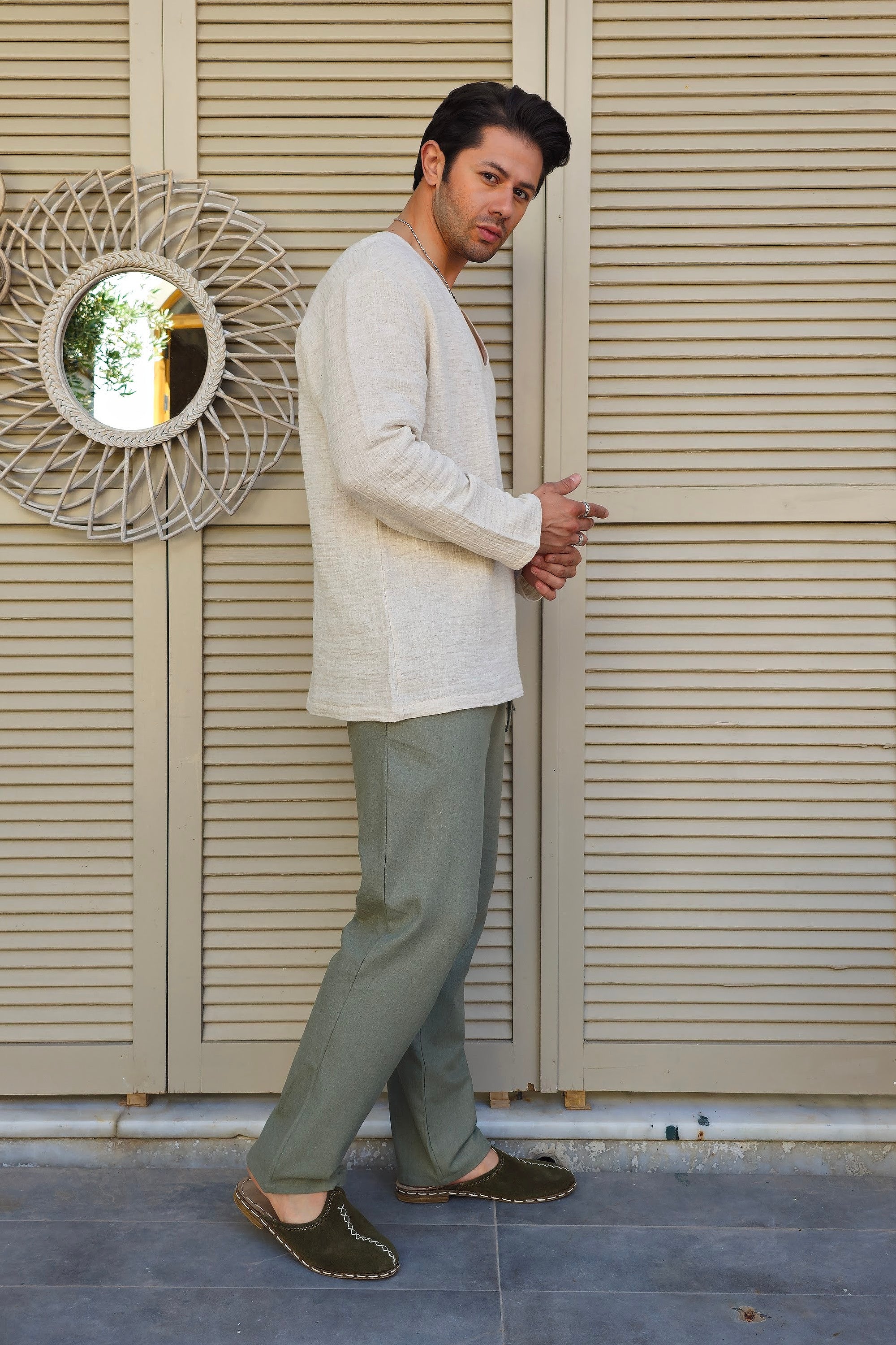 Odana's | Sustainable Gifts | ACHILLES Hemp Shirt | Shirts | Sustainable Fashion
