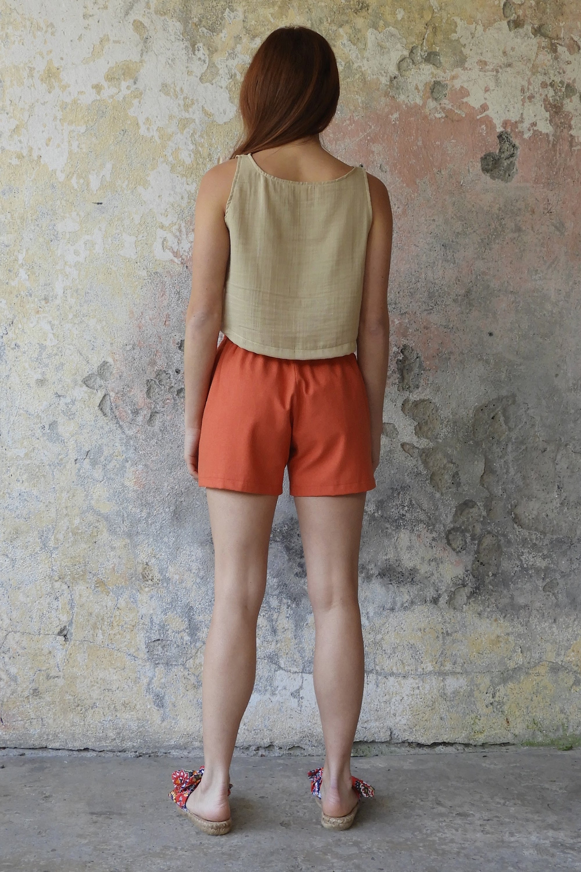 Odana's | Sustainable Gifts | TERRA Women's Linen Blend Shorts | Linen Short | Sustainable Fashion