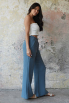 Odana's | Sustainable Gifts | PALAZZO Women's 4Layer Organic Gauze Cotton Pants | Palazzo Pants | Sustainable Fashion