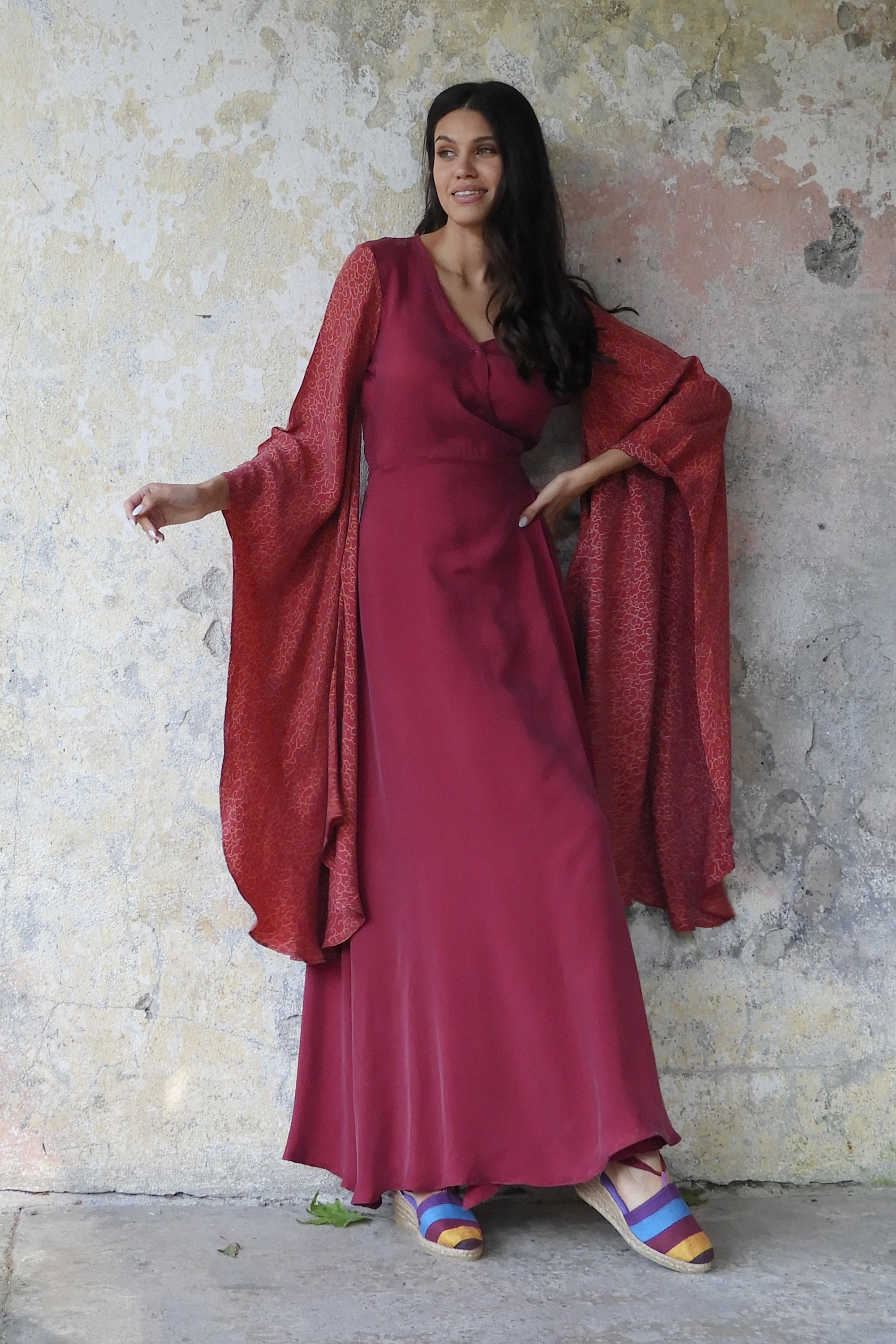 Sustainable  | OdAna Goddess Maxi Dress by Odana's
