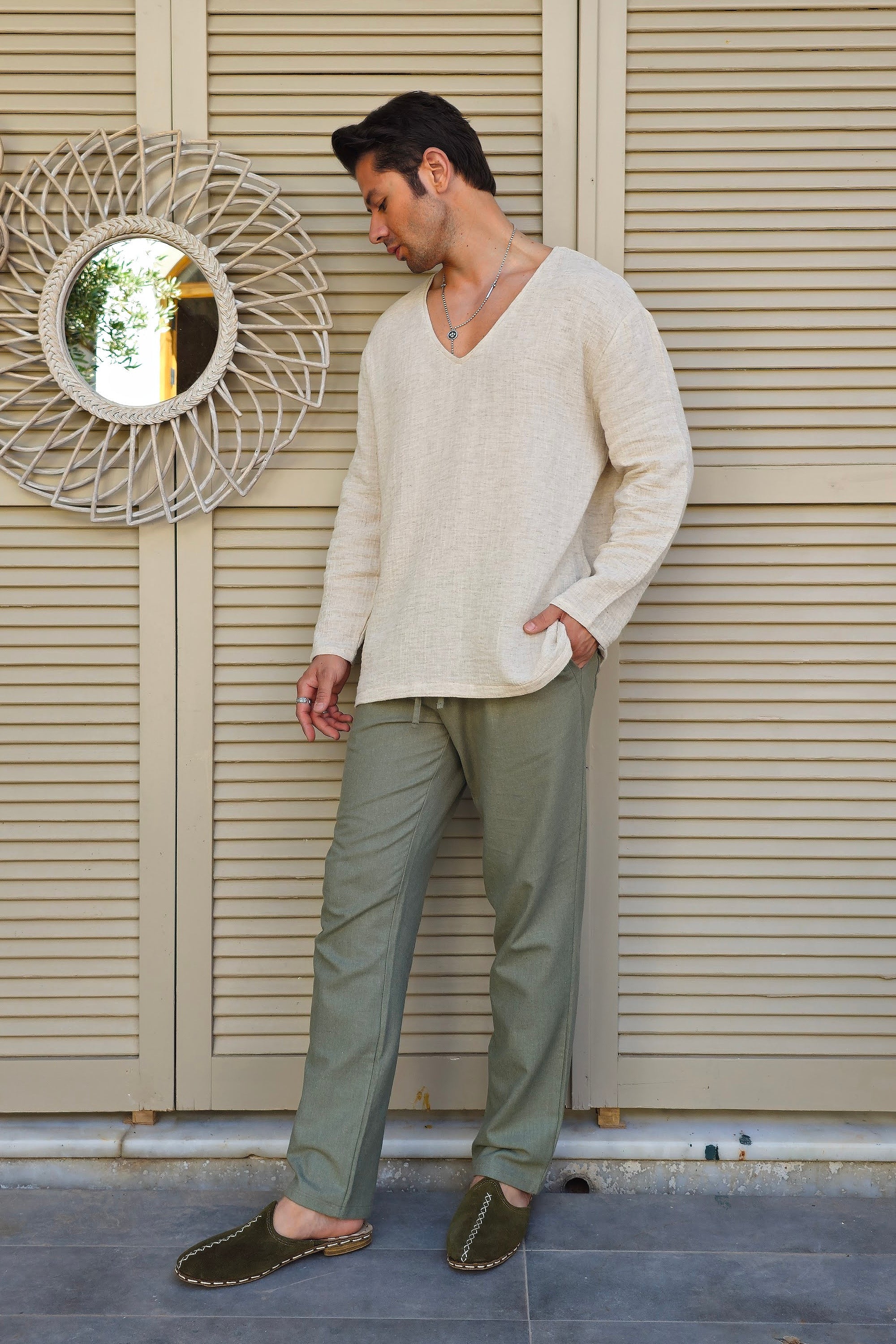 Odana's | Sustainable Gifts | ACHILLES Hemp Shirt | Shirts | Sustainable Fashion
