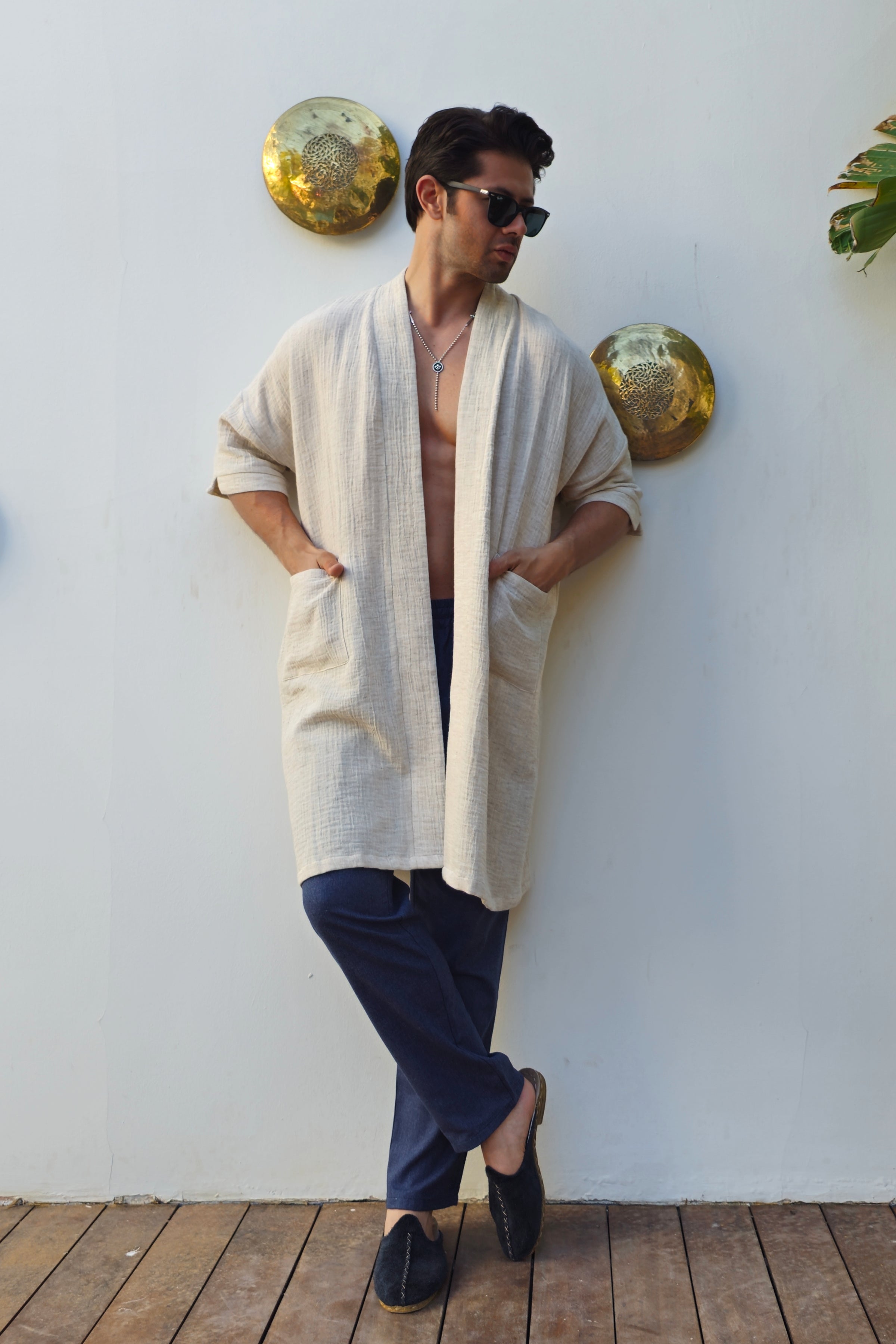 Odana's | Sustainable Gifts | APOLLO Hemp Kimono - Modern Short | Kimono | Sustainable Fashion
