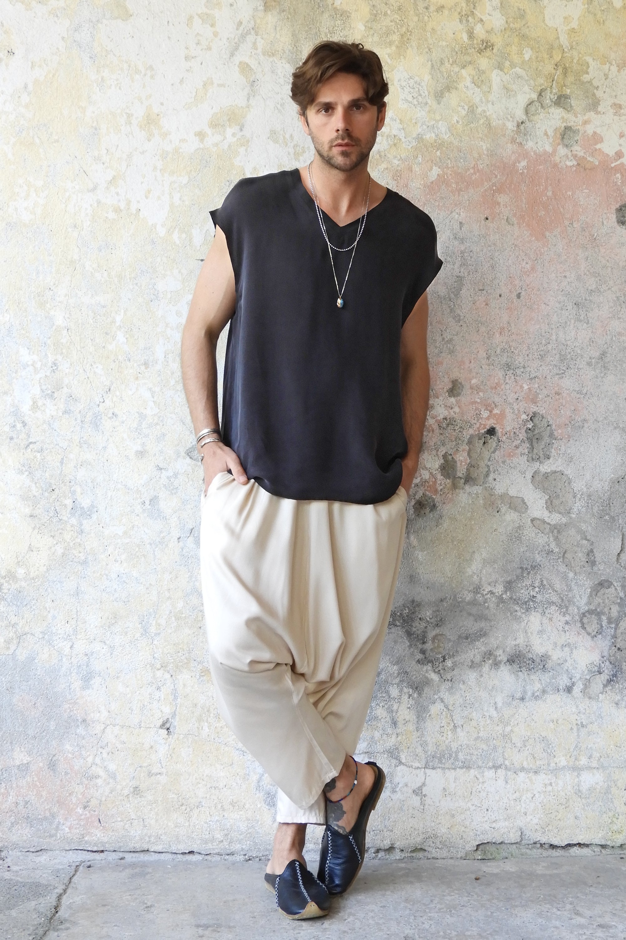 Odana's | Sustainable Gifts | RAVEN Men's Organic Cupro Cotton Shirt | Shirts | Sustainable Fashion