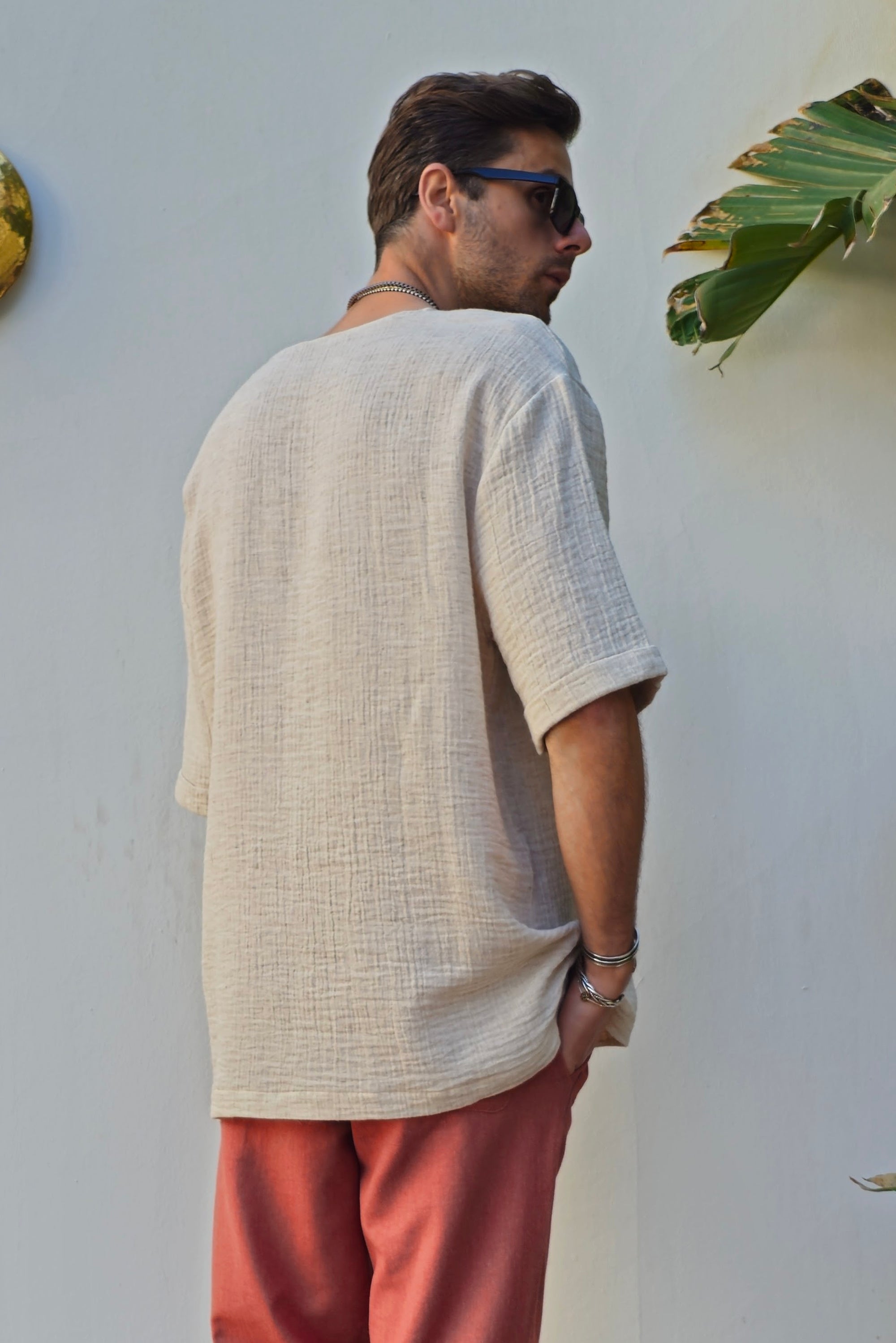 Odana's | Sustainable Gifts | ORPHEUS Men's Hemp Shirt | Shirts | Sustainable Fashion