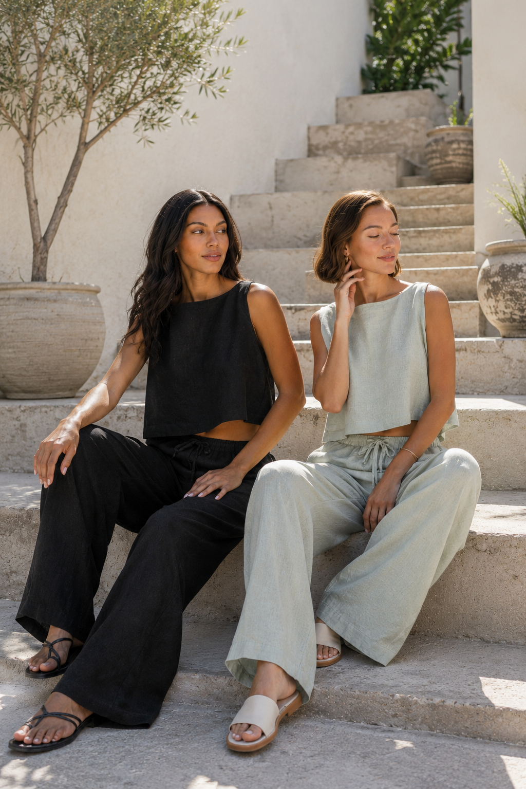 HOW TO STYLE WIDE-LEG LINEN PANTS FOR WOMEN: EVERY SUMMER OCCASION