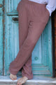Odana's | Sustainable Gifts | DUNE Organic Gauze Cotton Pants (Dark Blue, Dusty Pink) Dusty Pink | Harem Pants | Sustainable Fashion