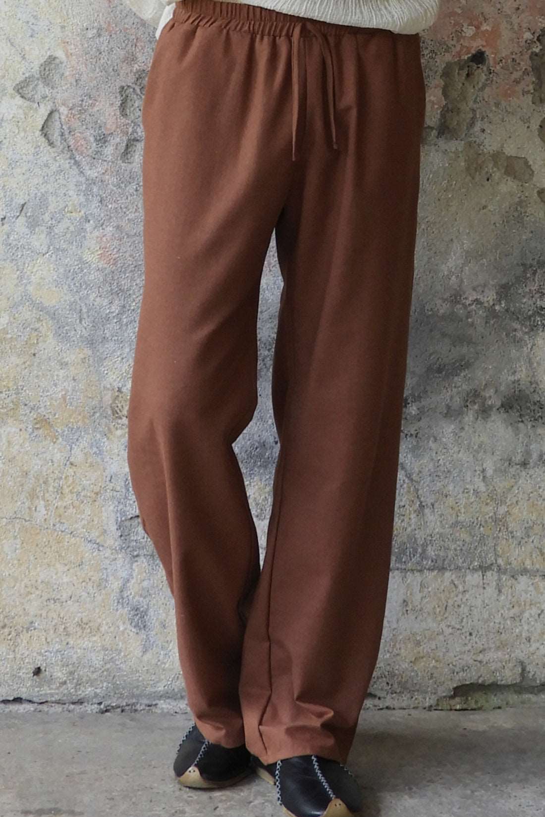 Odana's | BEACH Men's Linen Blend Pants (Tan, Brown) Brown | Linen Pants | Sustainable Fashion