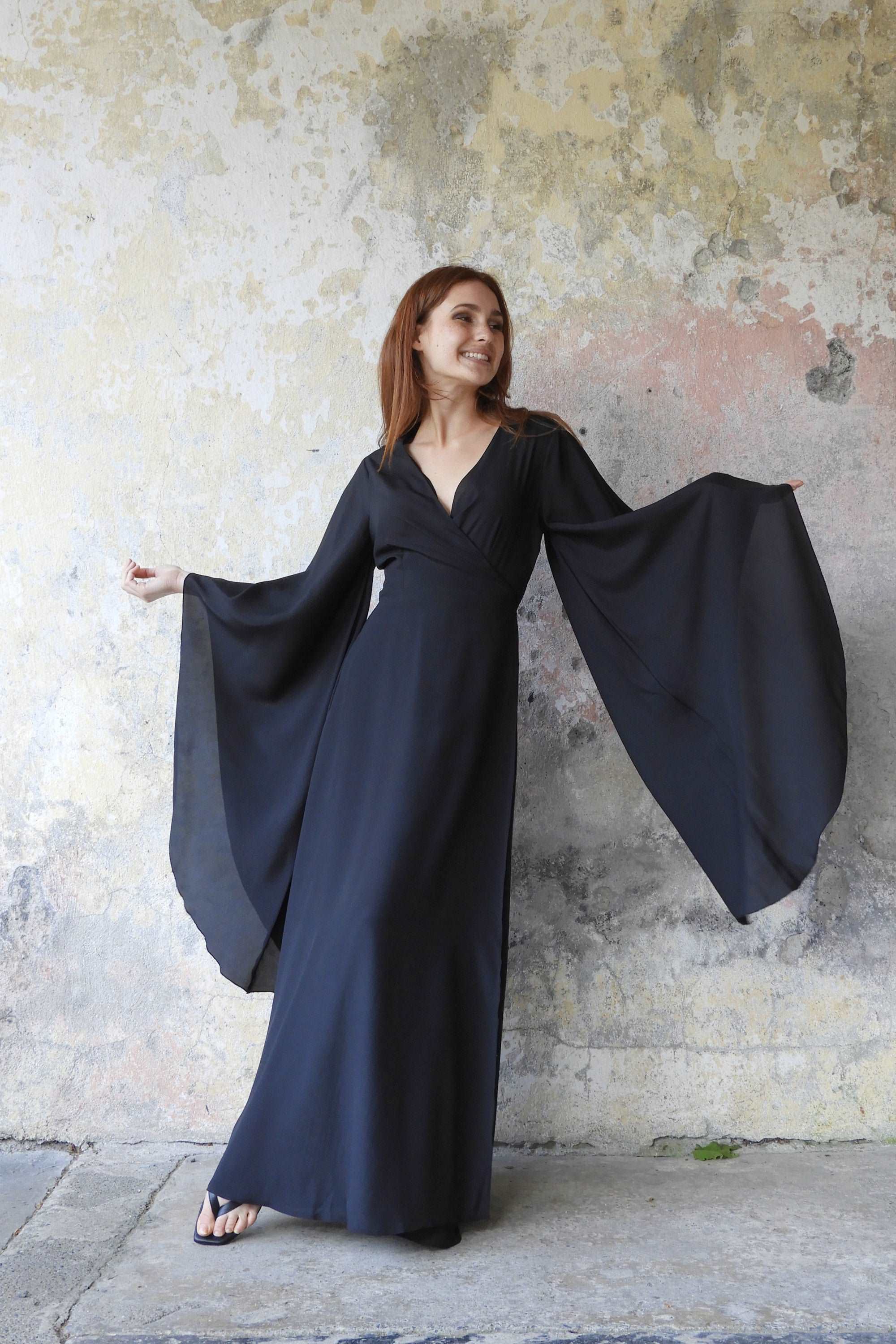 Sustainable  | BELLE Goddess Maxi Dress by Odana's