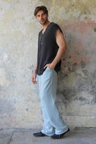 Odana's | Sustainable Gifts | RAVEN Men's Organic Cupro Cotton Shirt | Shirts | Sustainable Fashion
