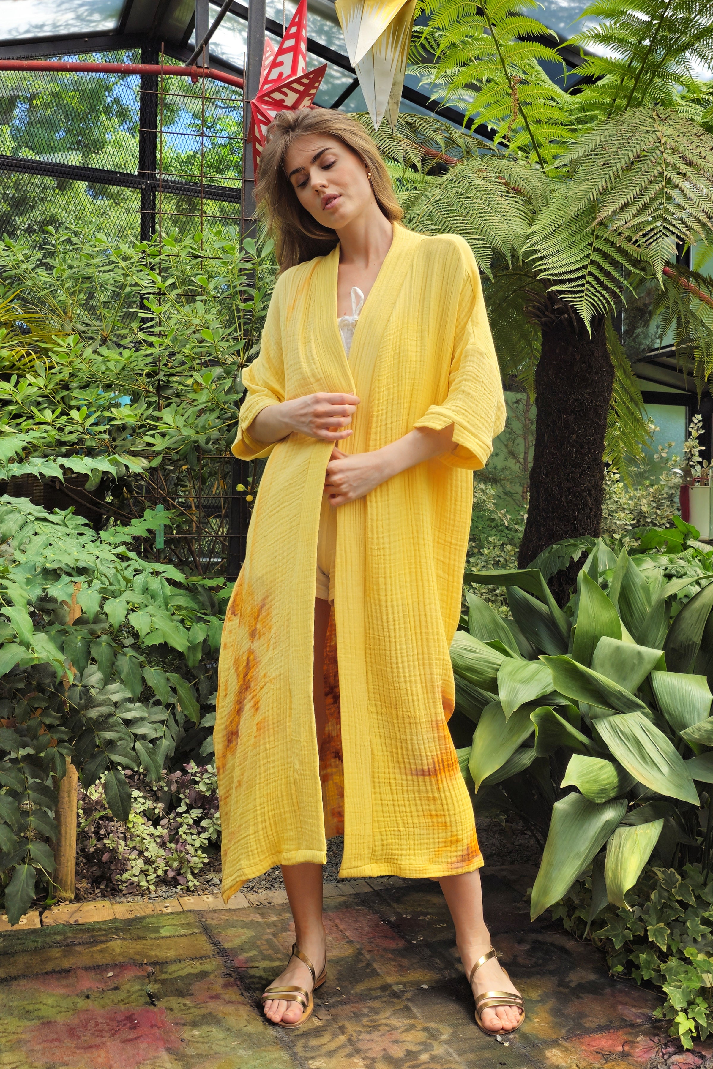 Odana's | Sustainable Christmas Gifts | SOLIS Gauze Cotton Kimono For Women | Kimono | Sustainable Fashion