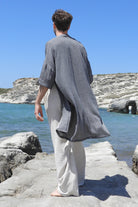 Odana's | Sustainable Gifts | URANUS Organic Gauze Cotton Kimono - Modern Short | Kimono | Sustainable Fashion