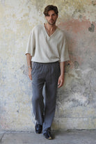 Odana's | Sustainable Gifts | DUNE Organic Gauze Cotton Pants (Dark Gray) | Harem Pants | Sustainable Fashion