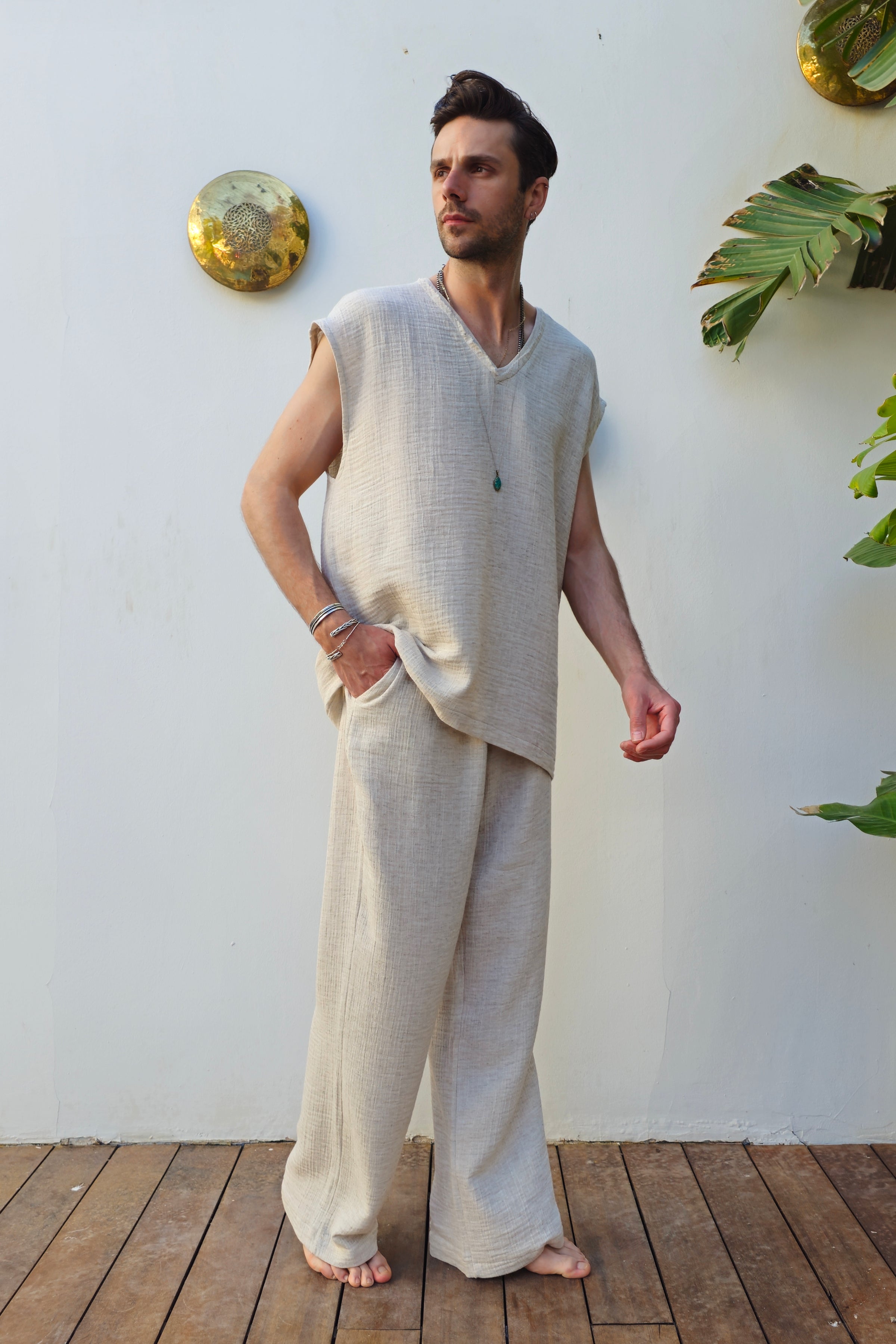 Odana's | AETHER Hemp Pants For Men | Hemp Pants | Sustainable Fashion