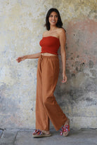 Odana's | Sustainable Gifts | LOTUS Women's Organic Gauze Cotton Tube Top | Tube Top | Sustainable Fashion