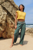 Odana's | Sustainable Gifts | FUSION Slit Pants | Slit Pants | Sustainable Fashion