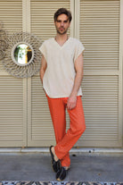 Odana's | Sustainable Gifts | ZEPHYR Sleeveless Hemp Shirt | Shirts | Sustainable Fashion