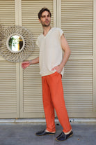 Odana's | Sustainable Gifts | ZEPHYR Sleeveless Hemp Shirt | Shirts | Sustainable Fashion