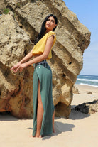 Odana's | Sustainable Gifts | FUSION Slit Pants | Slit Pants | Sustainable Fashion