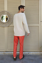 Odana's | Sustainable Gifts | ACHILLES Bamboo & Organic Cotton Shirt (Light Cream) | Shirts | Sustainable Fashion