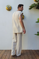 Odana's | Sustainable Gifts | AEOLUS V-Neck Hemp Shirt, Sleeveless | Shirts | Sustainable Fashion