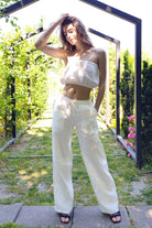Odana's | Sustainable Gifts | DEMETER Linen Pants For Women | Linen Harem Pants | Sustainable Fashion