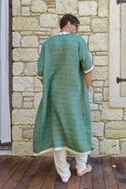 Odana's | Sustainable Gifts | NEPTUNE Reversible Organic Cotton Kimono, Dual-Sided Wear | Kimono | Sustainable Fashion